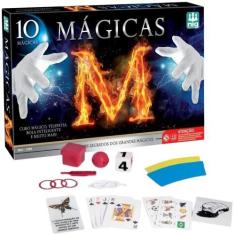 Imagem de Kit Caixa De Mágicas 10 Truques Para Criança Nig Brinquedos