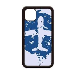 Imagem de Capa com estampa de avião azul para iPhone 12 Pro Max para Apple Mini Mobile Case