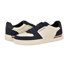 Imagem de Tommy Hilfiger Jeoffry Tênis masculino, Azul-marinho/marfim Multi 400, 41