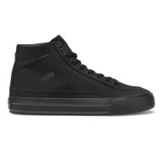Imagem de Puma Court Classic Vulc Mid High Tênis masculino casual - preto, Puma Preto-sombra cinza, 41