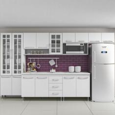 Imagem de Cozinha Completa Predilleta Clara Modulada 6 Peças 330 Cm 15 Portas 3