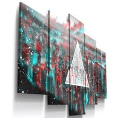 Imagem de Quadros Decorativos Geometrico Abstrato Sala Quarto