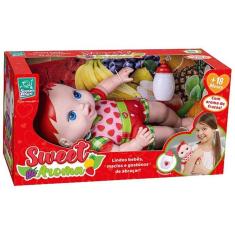 Imagem de Boneca Sweet Aroma Morango Super Toys