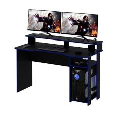 Imagem de Mesa Gamer Multimóveis Cr25050 Preta/azul