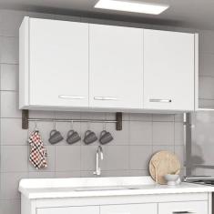 Imagem de Armário Aéreo Para Cozinha 3 Portas 1 Prateleira Valenza - Aj Rorato