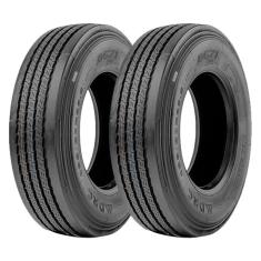 Imagem de Jogo 2 Pneus DRC Aro 22.5 D671 295/80R22.5 152/149M 18 Lonas