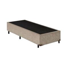 Imagem de Base Box Solteiro Suede Bege - 30x88x188