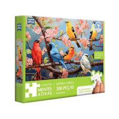 Imagem de Quebra-cabeça 300 Peças Game Office Pássaros - Toyster Brinquedos
