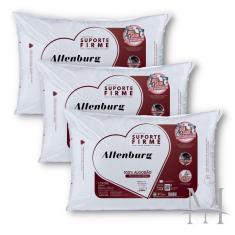 Imagem de Kit 03 Travesseiros Altenburg Suporte Firme 0,50X0,70M 180Fi