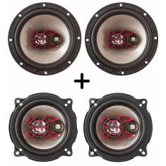 Imagem de Kit Alto Falante 6 E 5 Bravox 200W Rms Chevrolet Agile Todos