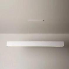 Imagem de Luminária Pendente 1 Lâmp. Retangular 65cm Alumínio  Arky