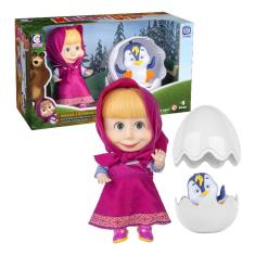 Imagem de Boneca Masha E O Pinguim Brinquedo Infantil Cotiplás