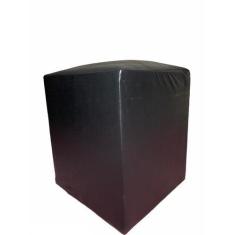 Imagem de Banqueta Puff Sala Decorativo Pufe Para Quarto Puf Quadrado - Geral