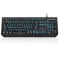 Imagem de Teclado Mecânico Motospeed Ck95 Preto Outemu Marrom