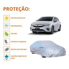 Imagem de Capa Cobrir Carro Honda City Proteção Qualidade Impermeável