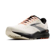 Imagem de Brooks Tênis de corrida feminino Ghost 16 Neutral, Ecru/Laranja/Preto, 35