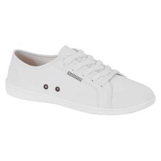 Imagem de Tênis Moleca Casual Básico Feminino- Branco-Feminino