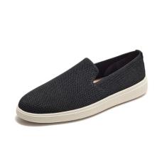 Imagem de Rothy's The Ravello Tênis masculino casual, moderno, feito de garrafas de plástico reciclado e lavável na máquina, Preto, 38