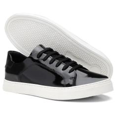 Imagem de Tênis Feminino Ipê Mulato Couro Extra Black Varnish-Feminino