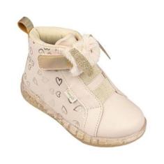 Imagem de Tênis de Led Cano Médio Pampili Sneaker Luz Nude 670.032-Feminino