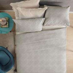 Imagem de Jogo De Cama Queen Home Design 200 Fios 4 Peças Dotted