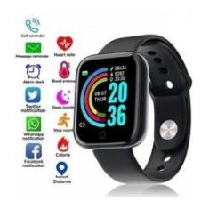 Imagem de Relógio Inteligente Bluetooth 4.0 Smartwatch D20 1.3 150mah