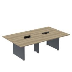 Imagem de Mesa de Reunião 3200x1400 Mrcpb3214pp Noce Naturalle/Grafito