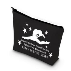 Imagem de BDPWSS Ginástica Bolsa de maquiagem para mulheres meninas ginasta Pres