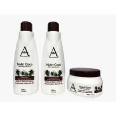 Imagem de Alkimia Cosmetics Kit Tratamento Nutri Coco 3x500ml