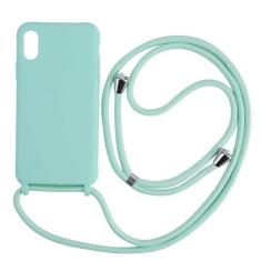 Imagem de Capa de telefone com cordão de colar para Samsung Galaxy S23 S22 S21 Plus S20 Ultra Note 20 S10 S9 A52 A72 A51 A71 Capa de corrente com alça, azul, para A33 5G