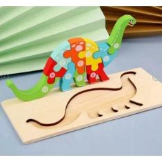 Imagem de Dinossauro Quebra-Cabeça Alfabeto E Números Jogo