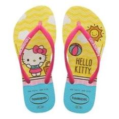 Imagem de Chinelo Havaianas Kids Slim Hello Kitty