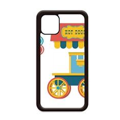 Imagem de Ilustração Amazing Funny Park Hot Dog para iPhone 12 Pro Max Capa para Apple Mini Mobile Case