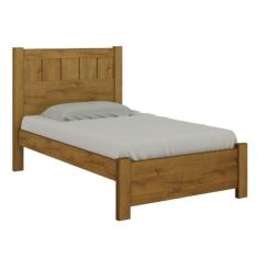 Imagem de Cama Solteiro Moderna - Primícia Plus-Cinamomo - Móveis D`Doro