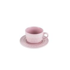 Imagem de Jogo de xícaras de café porcelana Wolff Grace 80ml 4 peças rosé