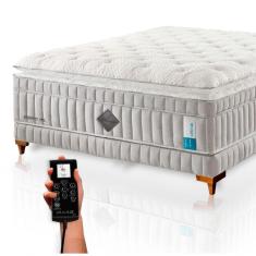 Imagem de Colchão De Látex Híbrido Qgel King 193x203cm