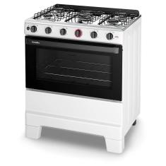 Imagem de Fogão Esmaltec Ideal SUPER 5 Bocas Branco com Acendimento Automático