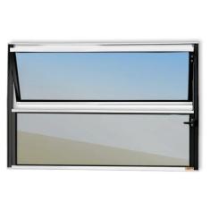 Imagem de Janela De Alum nio Basculante 40x40cm Vidro Espelhado Master