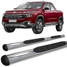 Imagem de ESTRIBO OVAL CROMADO FIAT TORO 16/2020