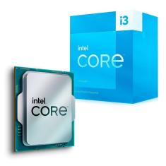 Imagem de Processador Intel Core I3-13100F, 3.4GHz (4.5GHz Turbo), LGA1700, 12MB Cache, 13ª Geração