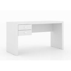 Imagem de Mesa Para Computador Com 02 Gavetas Me4123 Branco - Tecno Mobili