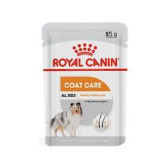Imagem de Ração Royal Canin Sachê Coat Beauty Wet para Cães 85 g