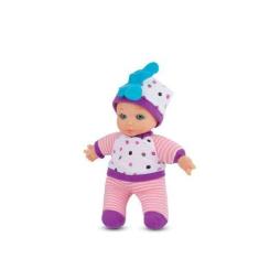 Imagem de Boneca Baby Love Listrada 26 cm Antialérgica