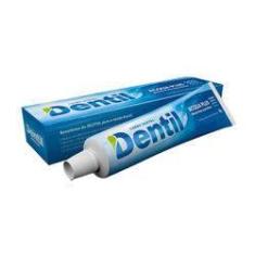 Imagem de Creme Dental Dentil Sem Fluor Com Xilitol Acqua Plus 90g Kit C/12