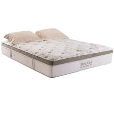 Imagem de Colchão Viúva Molas MasterPocket Ensacadas Visco Monte Carlo Euro Pillow (128x188x33) - Herval