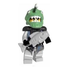 Imagem de Boneco Blocos De Montar Shark Army Angler Ninja Go Ninjago - Mega Bloc