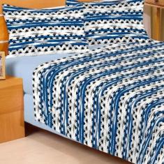 Imagem de Jogo De Cama Casal Duplo Encanto Geométrico Ul - Estamparia Encanto