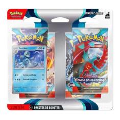 Imagem de Cartas Pokémon Blister Quadruplo F. Paradoxal Arctibax Copag