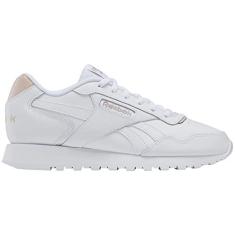 Imagem de Reebok Tênis feminino Glide, Branco/branco/ouro rosa, 38 BR