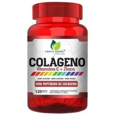 Imagem de Colágeno + Vitamina C + Zinco 120 Cáps - Fonte Verde